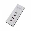 Approx 4 USB Port Charger 3x1A + 1x2.1A White APPUSB4PW